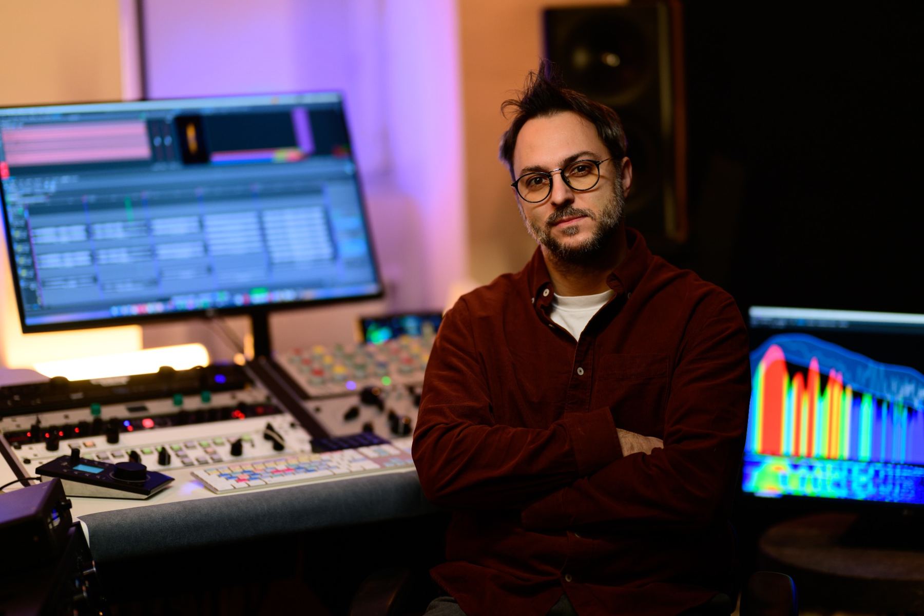 Emil in studio